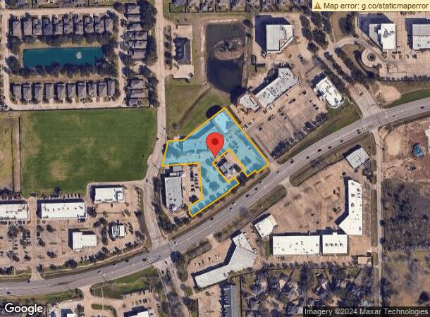  9515 Broadway St, Pearland, TX Parcel Map