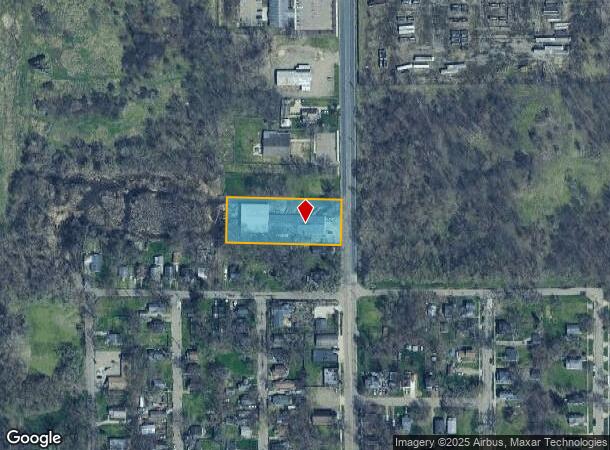  2017 N Burdick St, Kalamazoo, MI Parcel Map