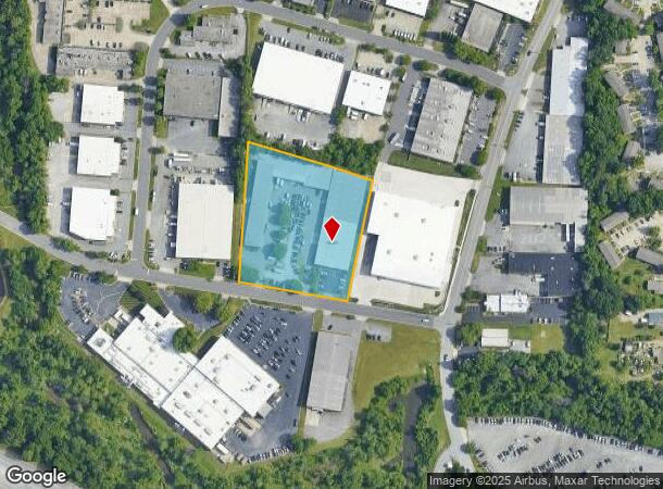 3702 Boren Dr, Greensboro, NC Parcel Map