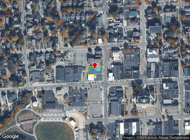 44 N Jackson St, Franklin, IN Parcel Map
