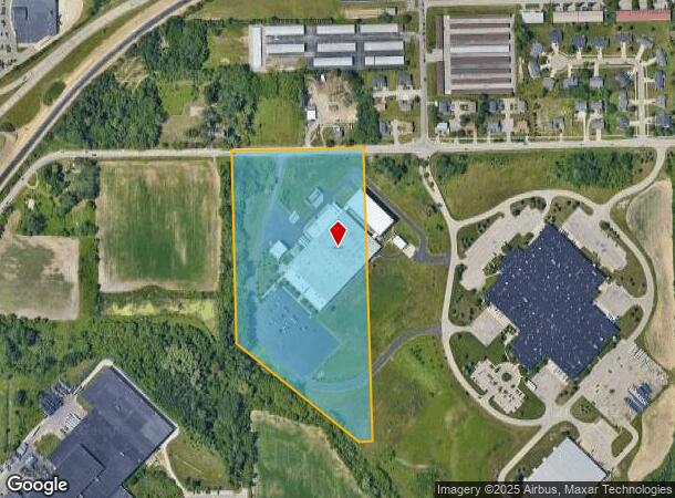  70 W 48Th St, Holland, MI Parcel Map