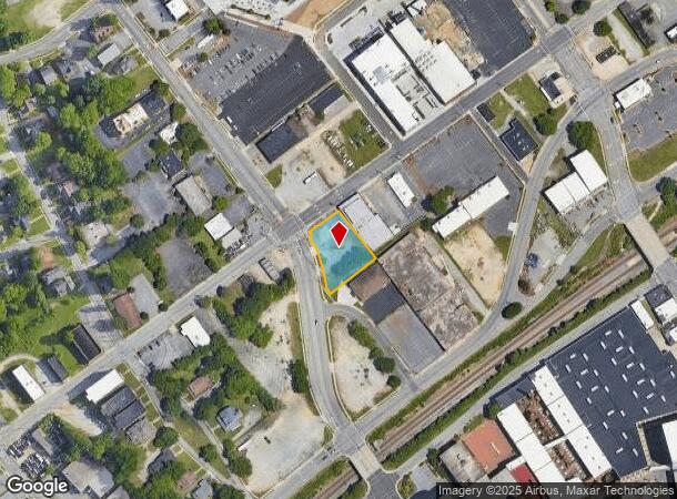 521 W English Rd, High Point, NC Parcel Map