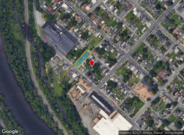  1125 Front St, Catasauqua, PA Parcel Map