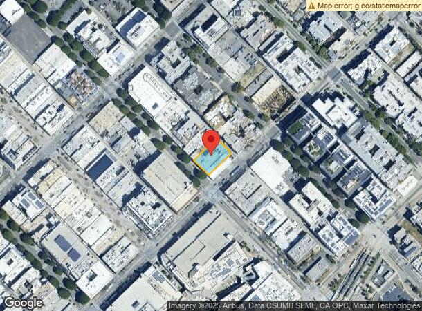  1455 4Th St, Santa Monica, CA Parcel Map