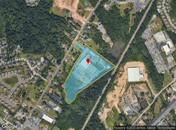  10939 Philadelphia Rd, White Marsh, MD Parcel Map