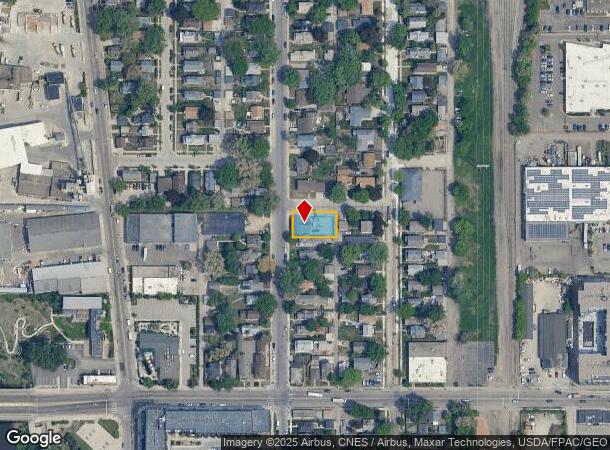 2541 Grand St Ne, Minneapolis, MN Parcel Map