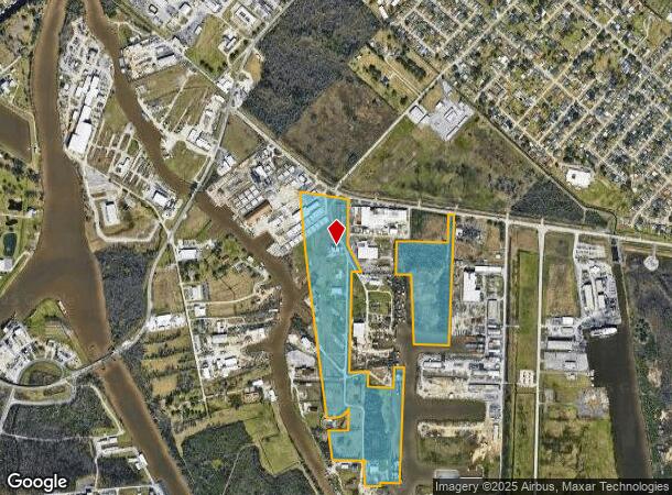  120 Dean Ct, Houma, LA Parcel Map