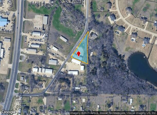  1650 Shawnee Rd, Waxahachie, TX Parcel Map