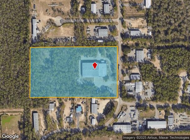  4446 Entrepot Blvd, Tallahassee, FL Parcel Map