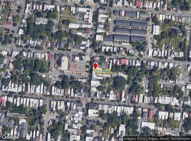  332 N Market St, Frederick, MD Parcel Map