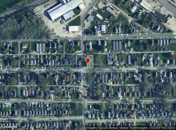 1401 Liberty St, Toledo, OH Parcel Map