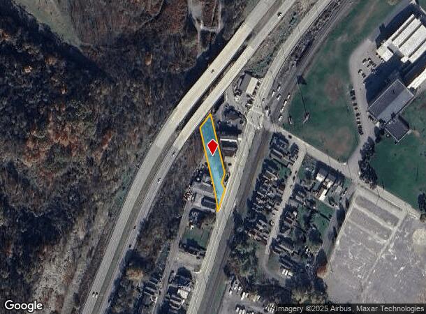  Bailies Run Rd, Creighton, PA Parcel Map