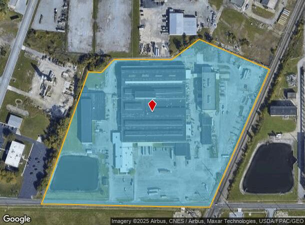  750 Buckeye Rd, Lima, OH Parcel Map