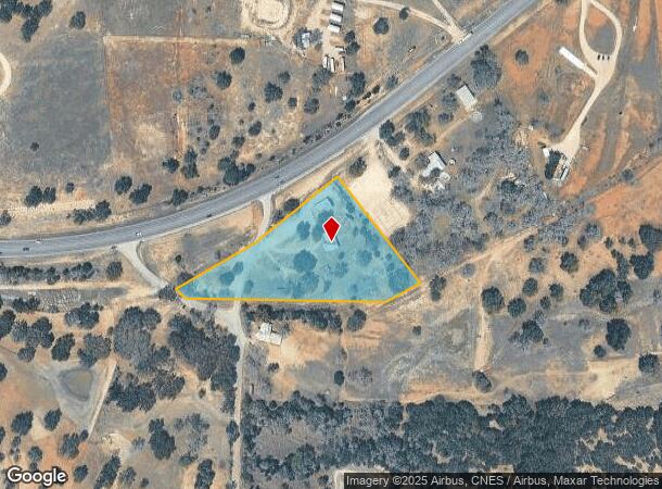  123 Rocky Rd, Hye, TX Parcel Map