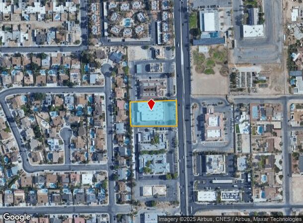  1909 S Jones Blvd, Las Vegas, NV Parcel Map