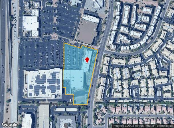 15560 N Frank Lloyd Wright Blvd, Scottsdale, AZ Parcel Map