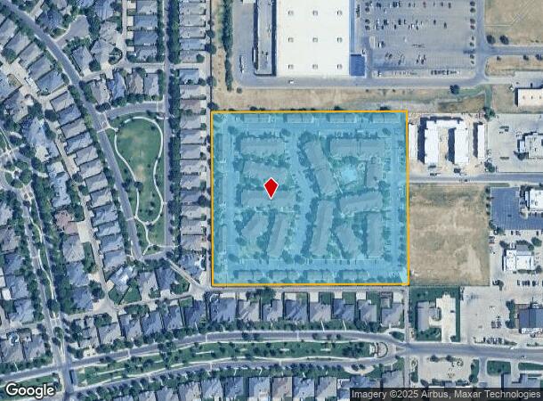 5040 S Coulter St, Amarillo, TX Parcel Map