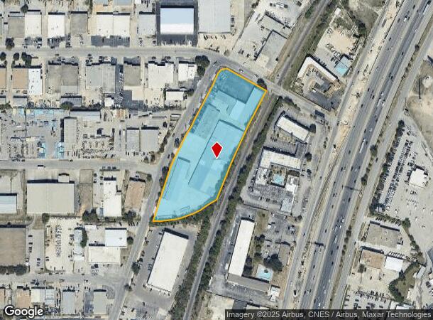  9822 Ball St, San Antonio, TX Parcel Map