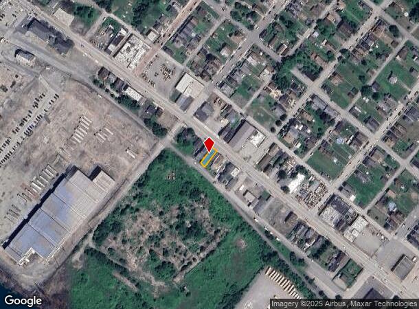  2510 1/2 Walnut St, Mckeesport, PA Parcel Map