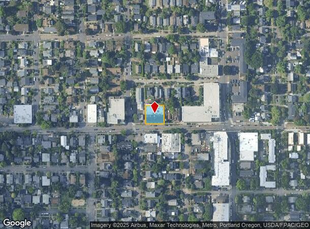  4815 Se Division St, Portland, OR Parcel Map