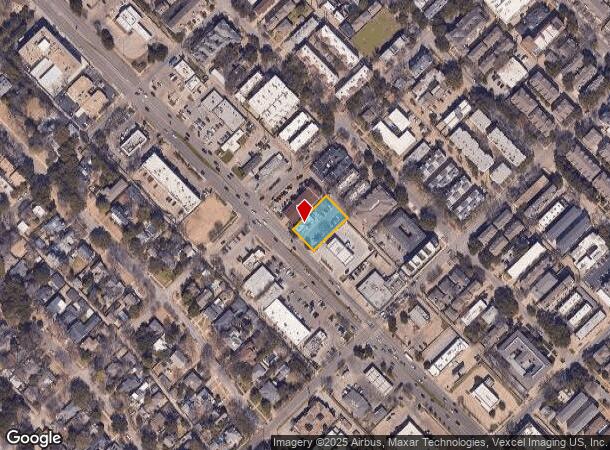  4330 Lemmon Ave, Dallas, TX Parcel Map