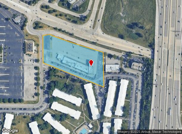 4001 Algonquin Rd, Rolling Meadows, IL Parcel Map