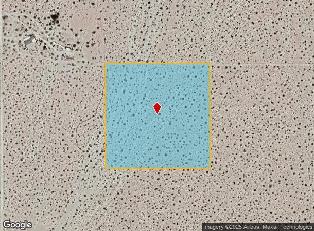  64647 Foothill Dr, Joshua Tree, CA Parcel Map