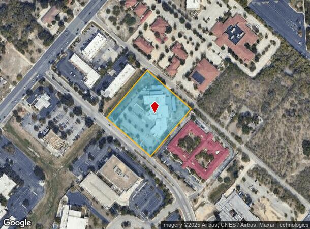 9102 Floyd Curl Dr, San Antonio, TX Parcel Map