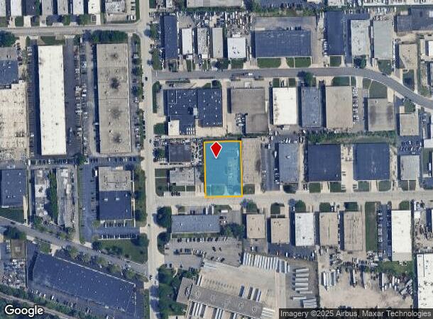 326 W Gerri Ln, Addison, IL Parcel Map