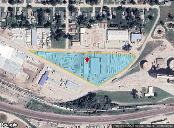1602 Front St, Fremont, NE Parcel Map