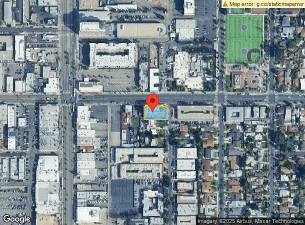  14400 Vanowen St, Van Nuys, CA Parcel Map