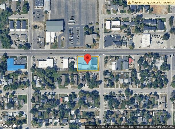  1116 Broadwater Ave, Billings, MT Parcel Map