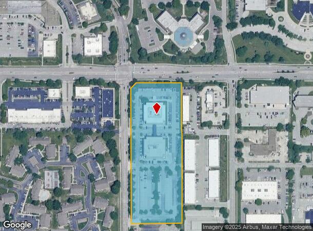  8725 Rosehill Rd, Lenexa, KS Parcel Map