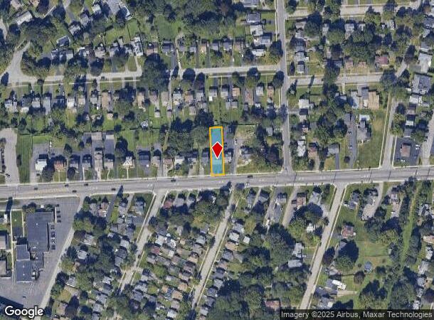  128 Empire Blvd, Rochester, NY Parcel Map