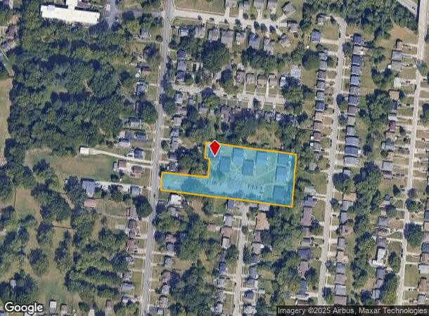 1 Columbine Ct, Cincinnati, OH Parcel Map