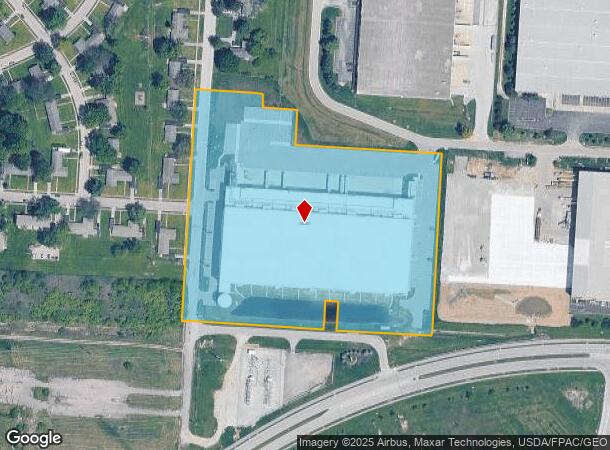 6900 Shook Rd, Columbus Grove, OH Parcel Map