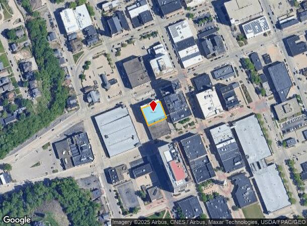  880 Locust St, Dubuque, IA Parcel Map