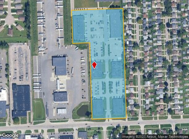 18245 E 10 Mile Rd, Roseville, MI Parcel Map