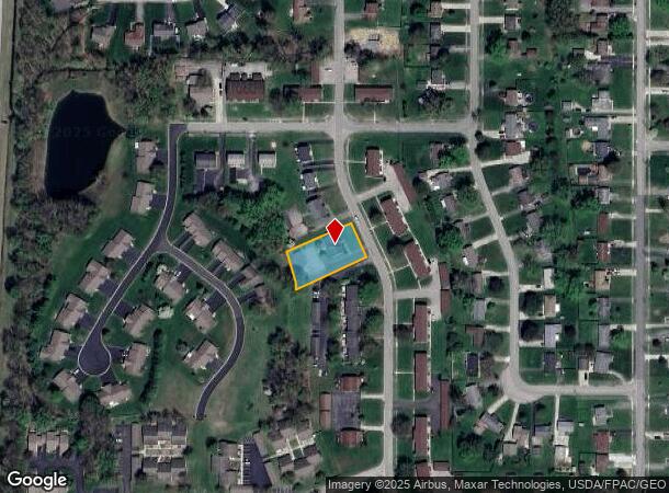  1350 Maplecrest Dr, Youngstown, OH Parcel Map