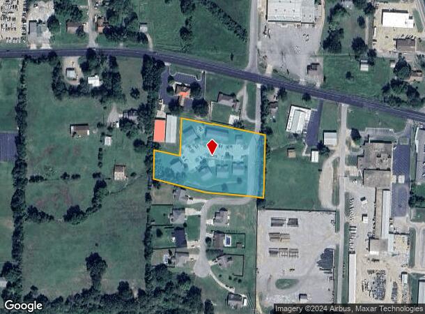  1951 W Commercial St, Ozark, AR Parcel Map