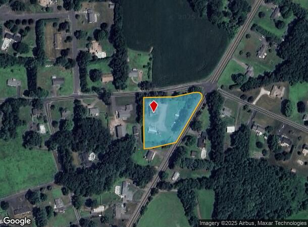 4 Woodward Rd, Columbia, CT Parcel Map