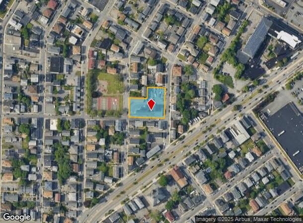  229 John St, Fall River, MA Parcel Map