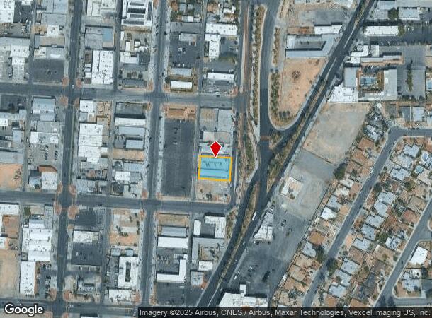  1418 S 3Rd St, Las Vegas, NV Parcel Map