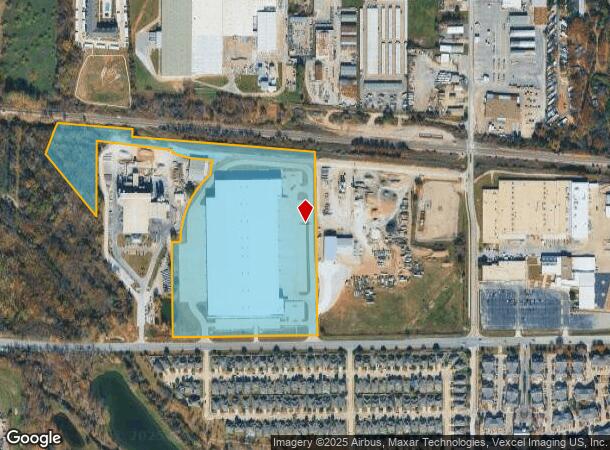  9221 Trinity Blvd, Hurst, TX Parcel Map