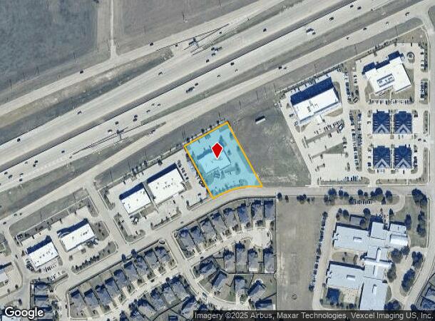 3555 National Dr, Plano, TX Parcel Map