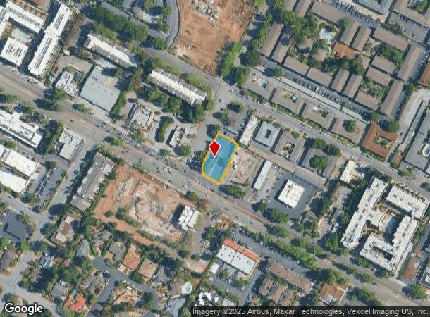 2098 W El Camino Real, Mountain View, CA Parcel Map