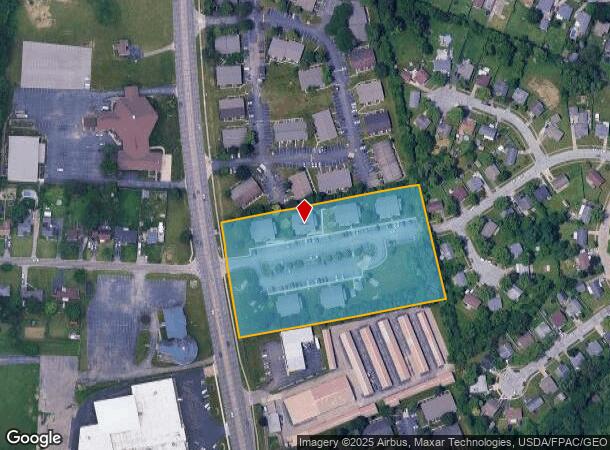  2140 Harshman Rd, Riverside, OH Parcel Map