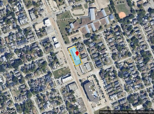  2124 N Main St, Houston, TX Parcel Map
