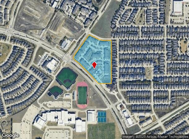 5960 Stacy Rd, Mckinney, TX Parcel Map