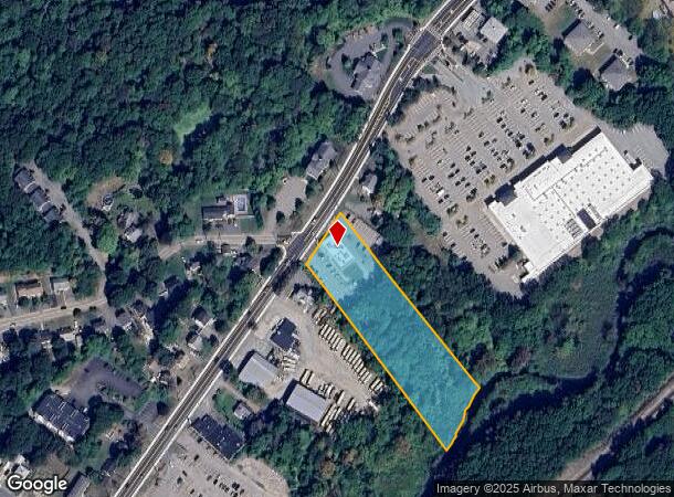 595 Main St, Walpole, MA Parcel Map
